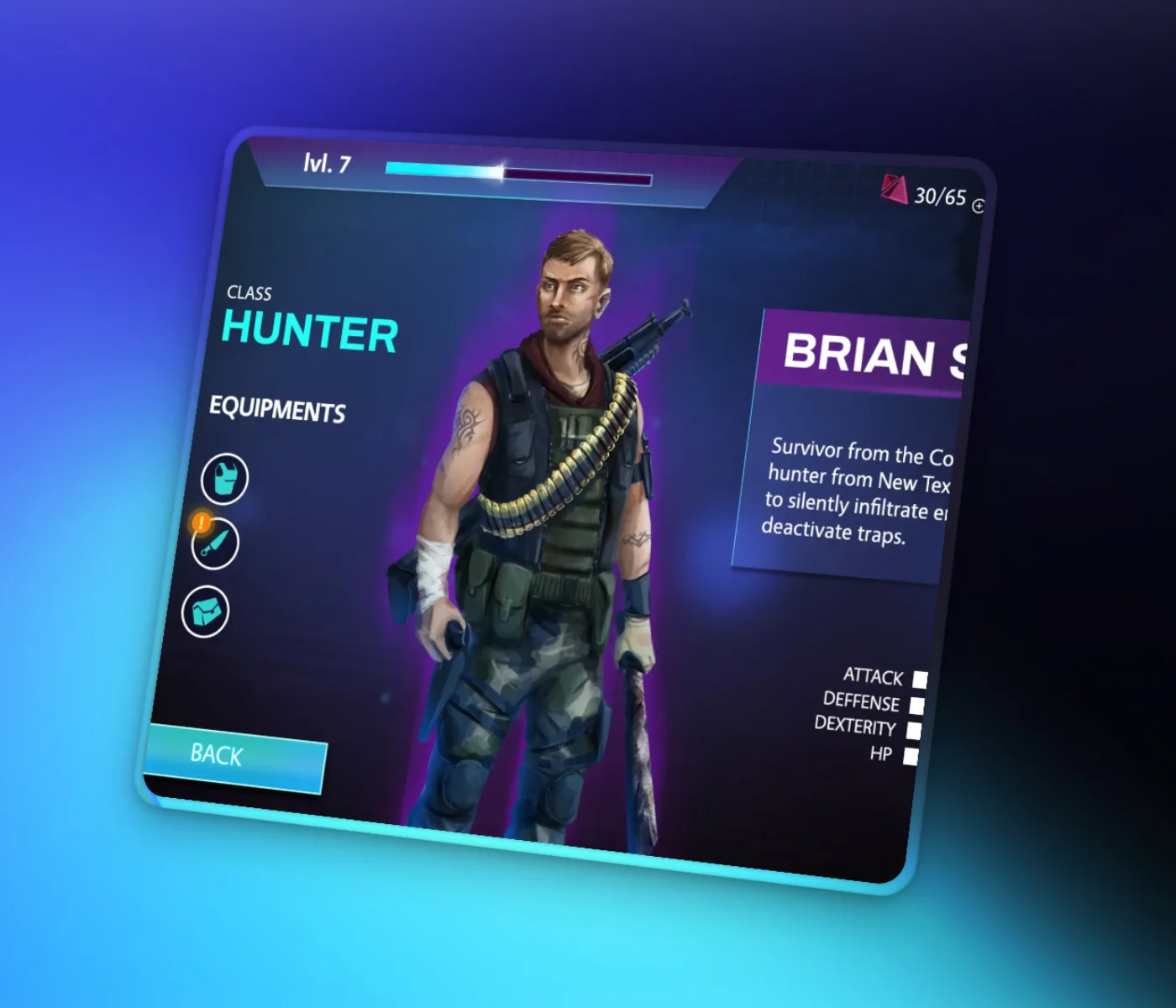 Testimonial project showcase